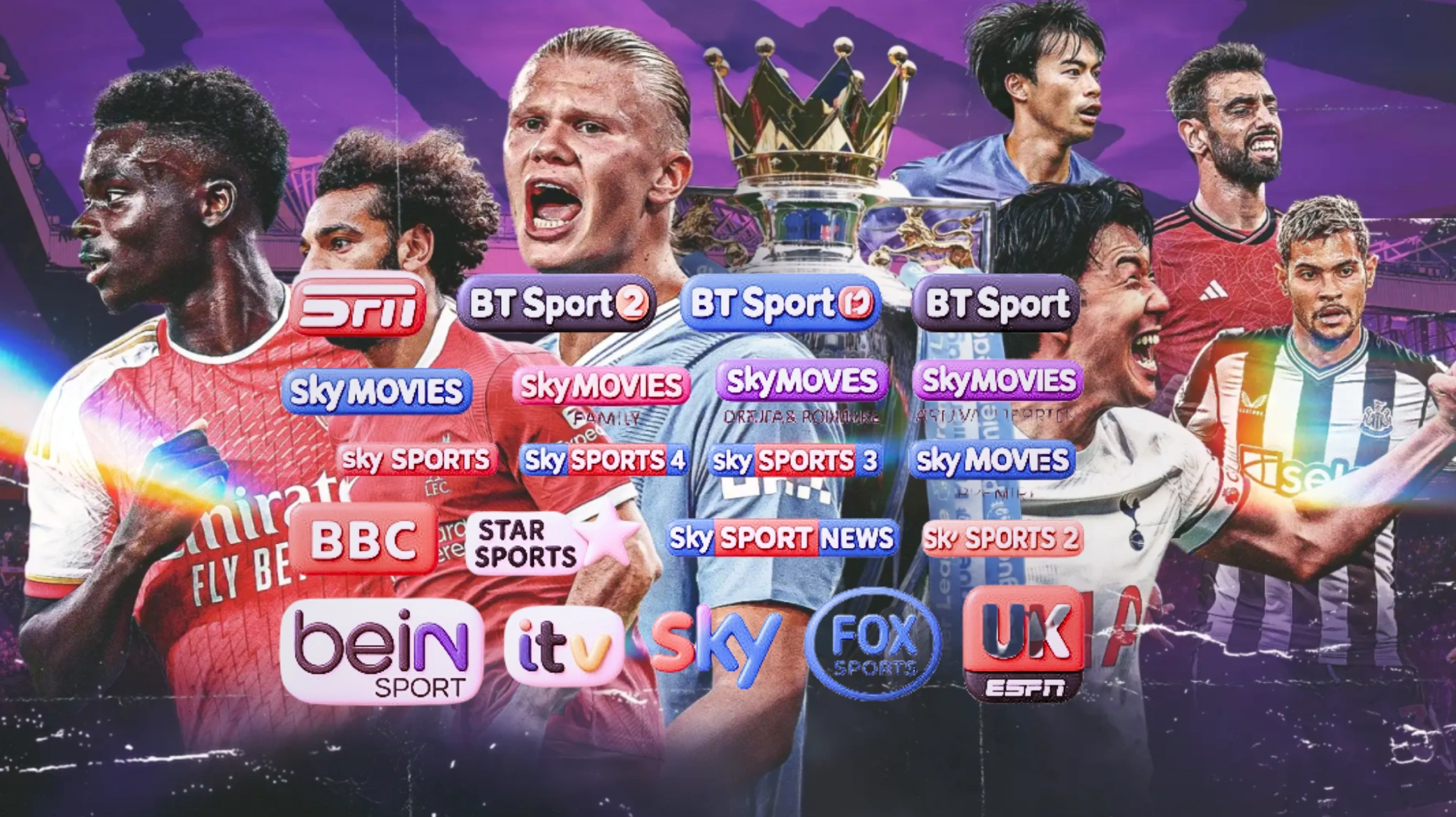 IPTV UK sports channels — Sky Sports, Premier League, BT Sport live streaming